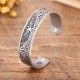 Skyrim Ankle Bracelet  Life Tree Engraved Jewelry Viking Cuff Bangle Silver Plated Magnetic Bracelets Bangles For Man Women Gift