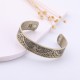 Skyrim Ankle Bracelet  Life Tree Engraved Jewelry Viking Cuff Bangle Silver Plated Magnetic Bracelets Bangles For Man Women Gift