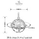 Eudora Lovely Heart Tree of Life Harmony Bola Pendant Necklace fit 20 mmColorful Chime Ball bell Family tree Openwork Pendants 