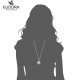 Eudora Lovely Heart Tree of Life Harmony Bola Pendant Necklace fit 20 mmColorful Chime Ball bell Family tree Openwork Pendants 